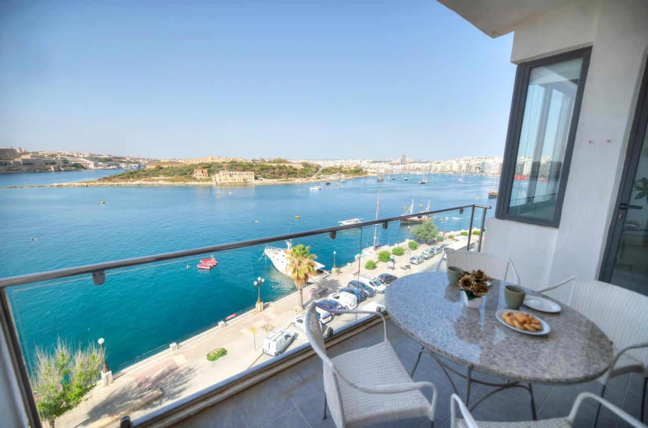Bright And Spacious 3 Bedroom Apartment With Breathtaking Views - Goslm-5 Слима Екстериор снимка