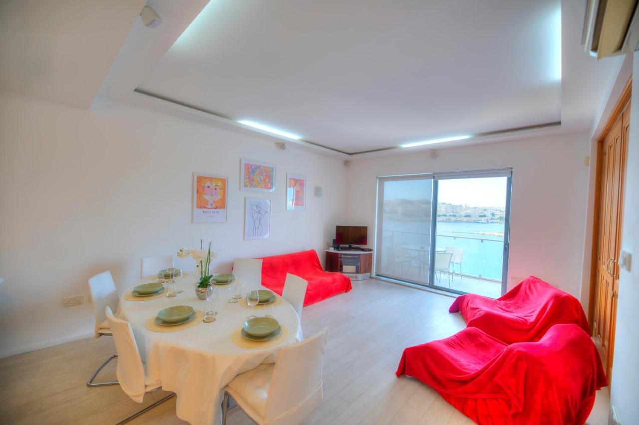 Bright And Spacious 3 Bedroom Apartment With Breathtaking Views - Goslm-5 Слима Екстериор снимка