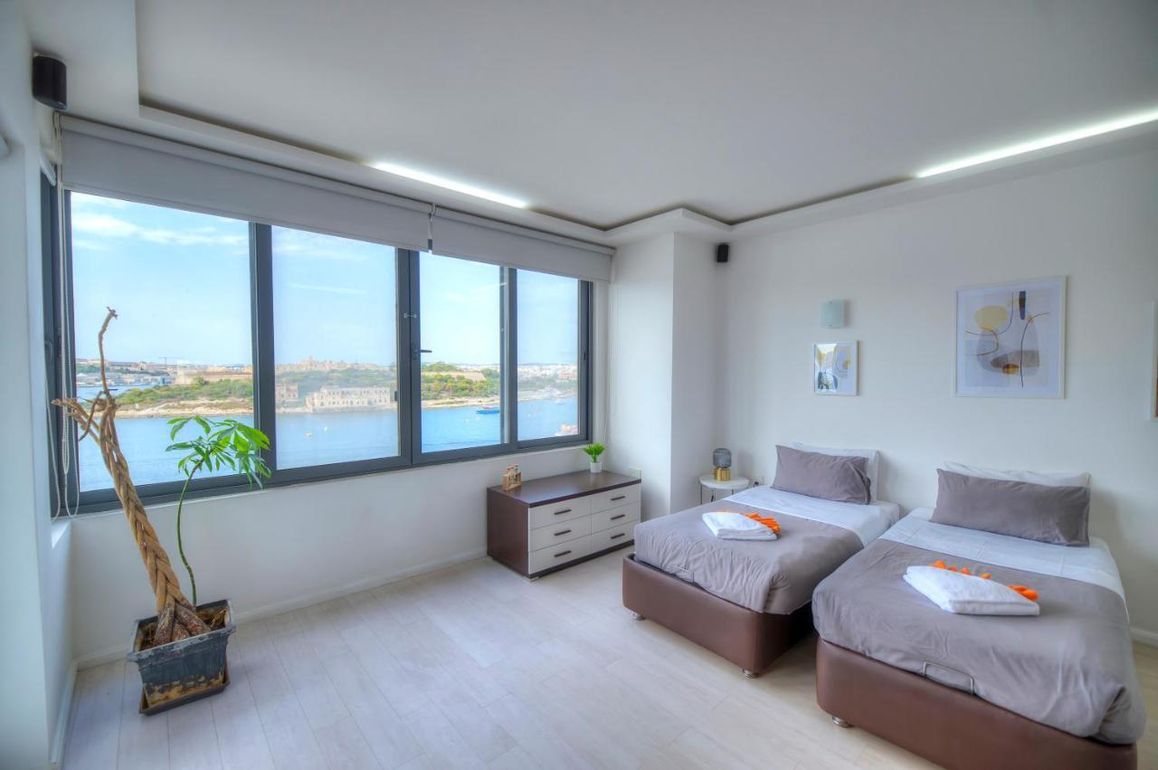 Bright And Spacious 3 Bedroom Apartment With Breathtaking Views - Goslm-5 Слима Екстериор снимка